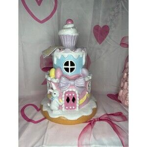 Pastel Easter LED Tiered Cake House